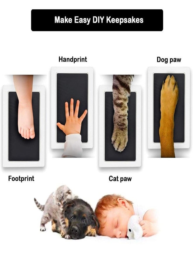 ENNCOZY Inkless Hand and Footprint Kit - Ink Pad for Baby Hand and Footprints - Dog Paw Print Kit,Dog Nose Print Kit -Baby Footprint Kit,Clean Touch Baby Foot Printing Kit,Handprint Kit - Image 5